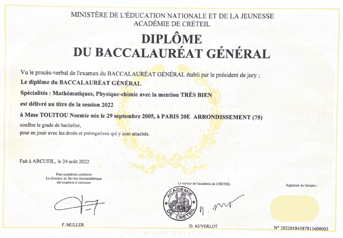 Diploma bac